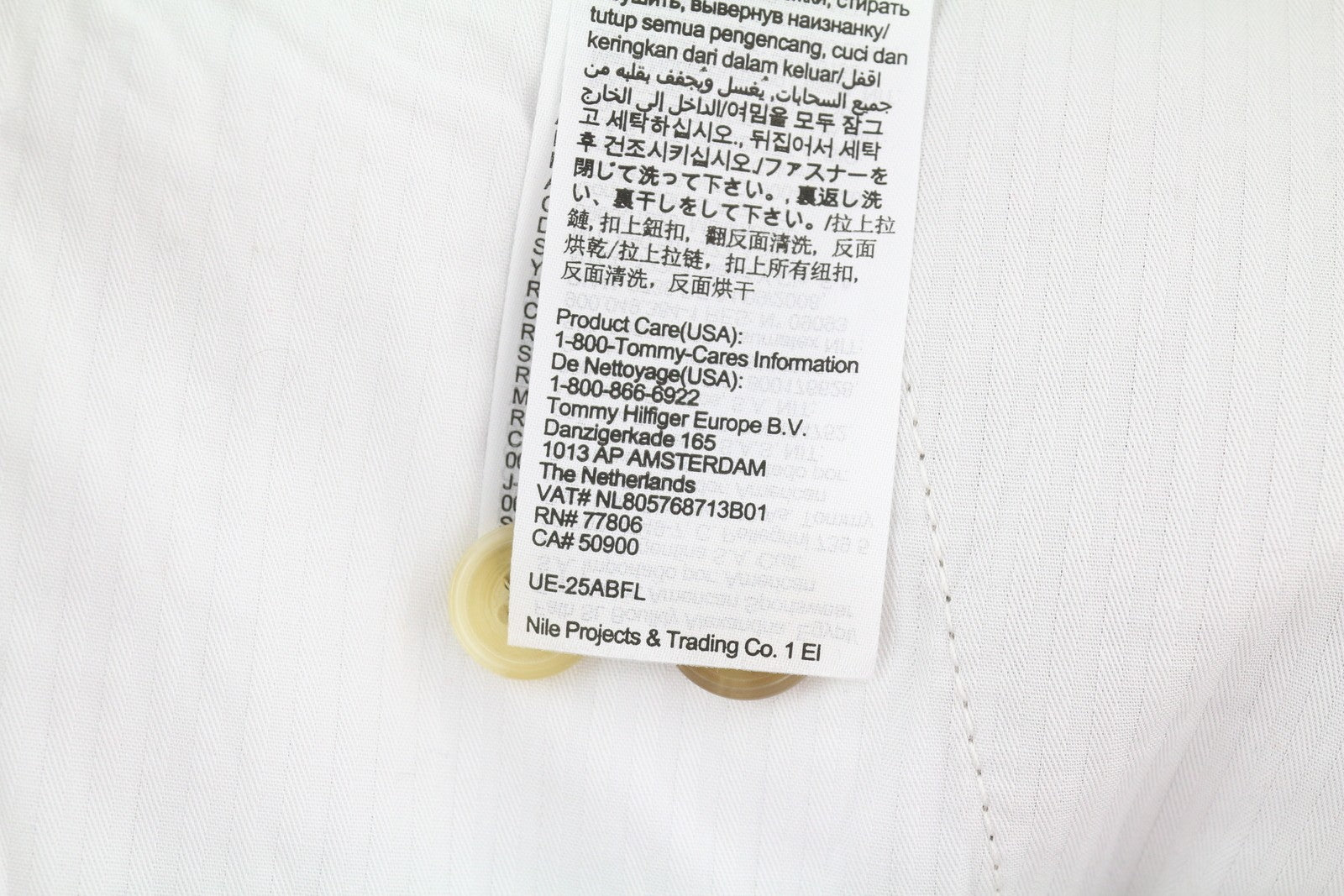 TOMMY HILFIGER Hampton Men Trousers W33/L34 Brown Wool Silk Blend Slim Tapered