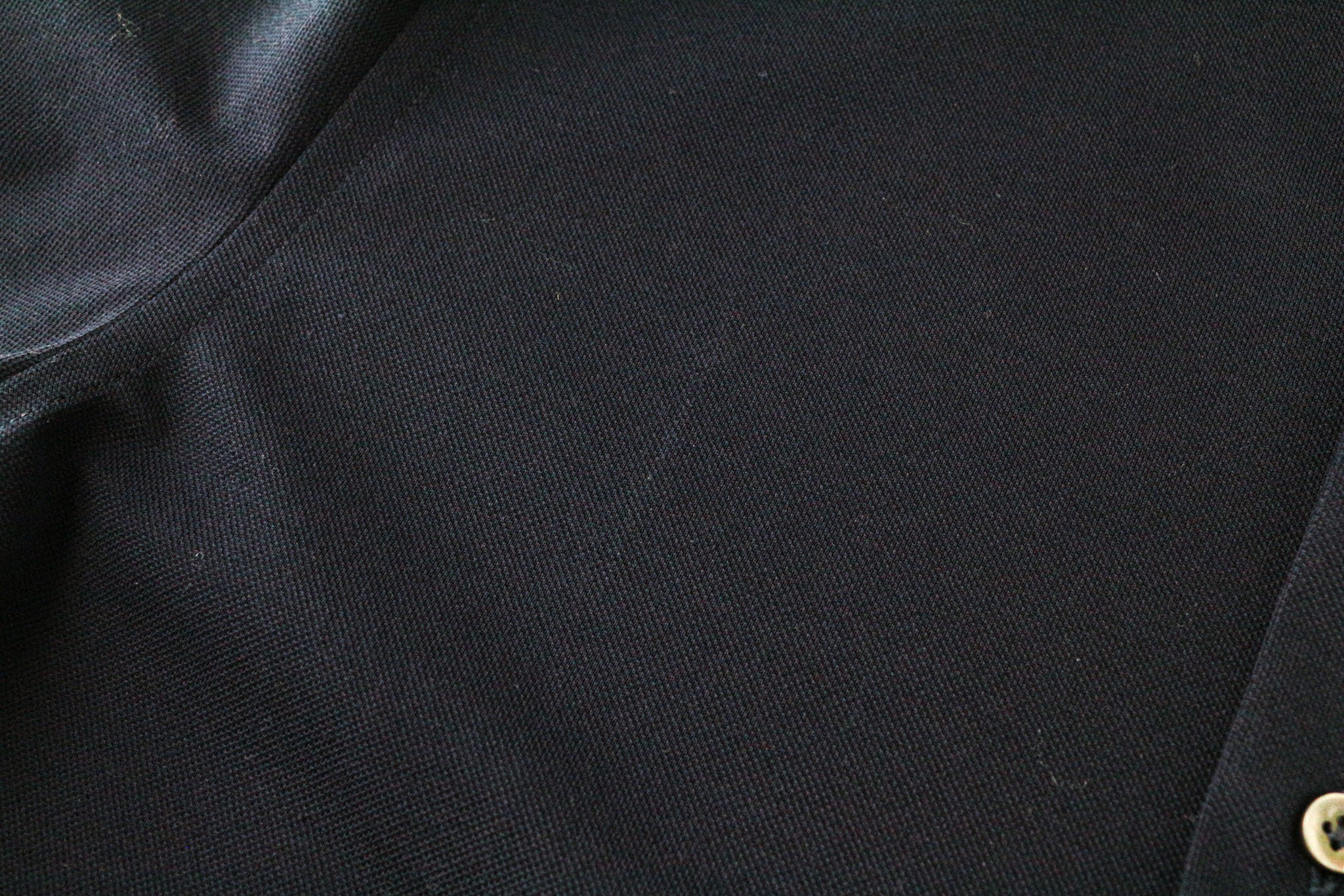 SUITSUPPLY Men's Formal Shirt 35/36/13.5/14 Navy Blue Extra Slim Cotton Polo