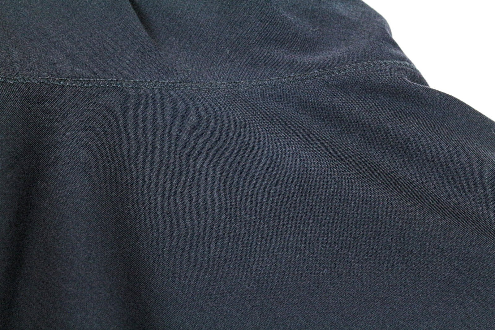 SUITSUPPLY Men's T-Shirt L Long Sleeve Henley Navy Pima Cotton Classic Wear