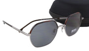 HUGO BOSS 1107/F/S Men Sunglasses OS Silver Tone Frame Tinted Square Unisex