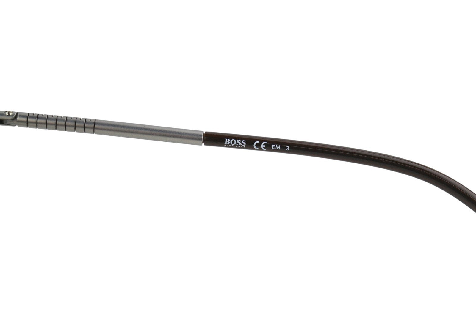 HUGO BOSS 1107/F/S Men Sunglasses OS Silver Tone Frame Tinted Square Unisex