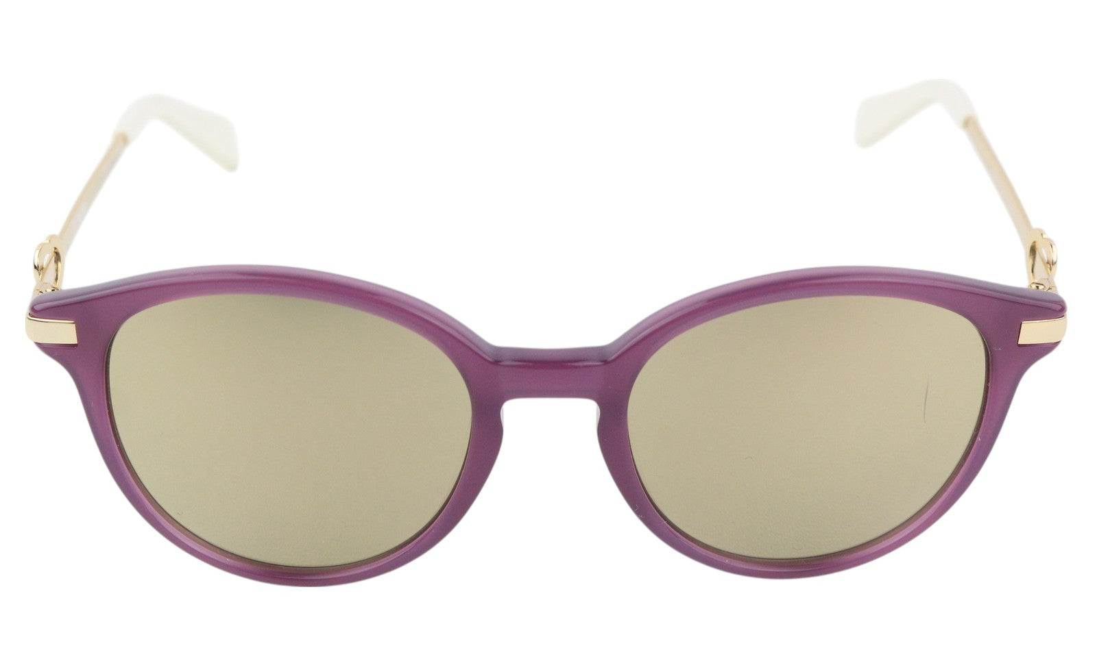 LOVE MOSCHINO MOL008/S Women Sunglasses OS Gold Tone Frame Square Tinted Casual