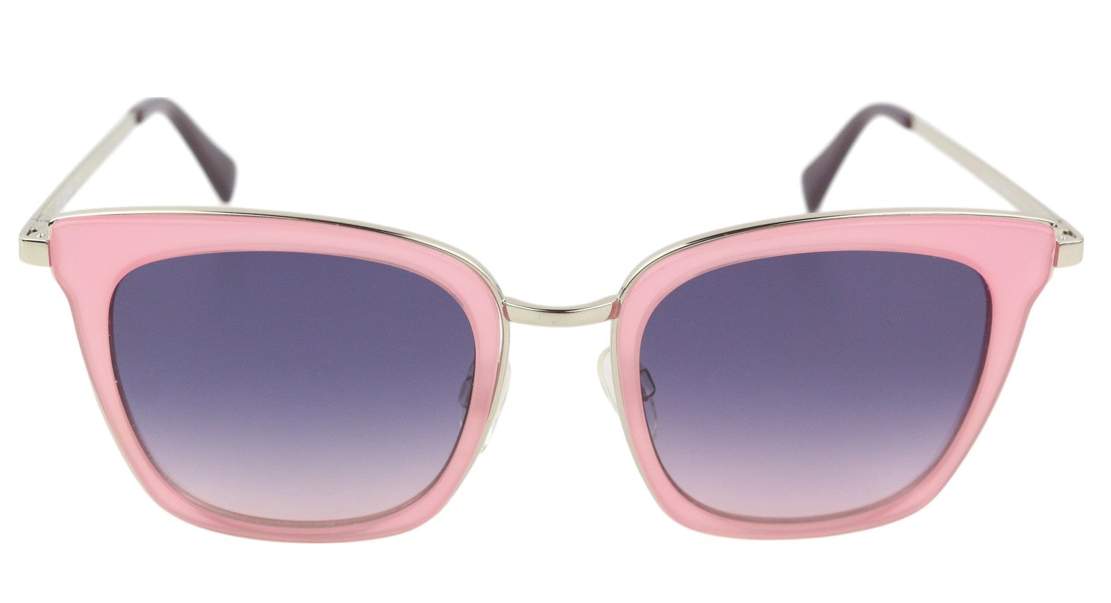 LOVE MOSCHINO MOL007/S Women Sunglasses OS Gold Tone Pink Frame Square RRP€165