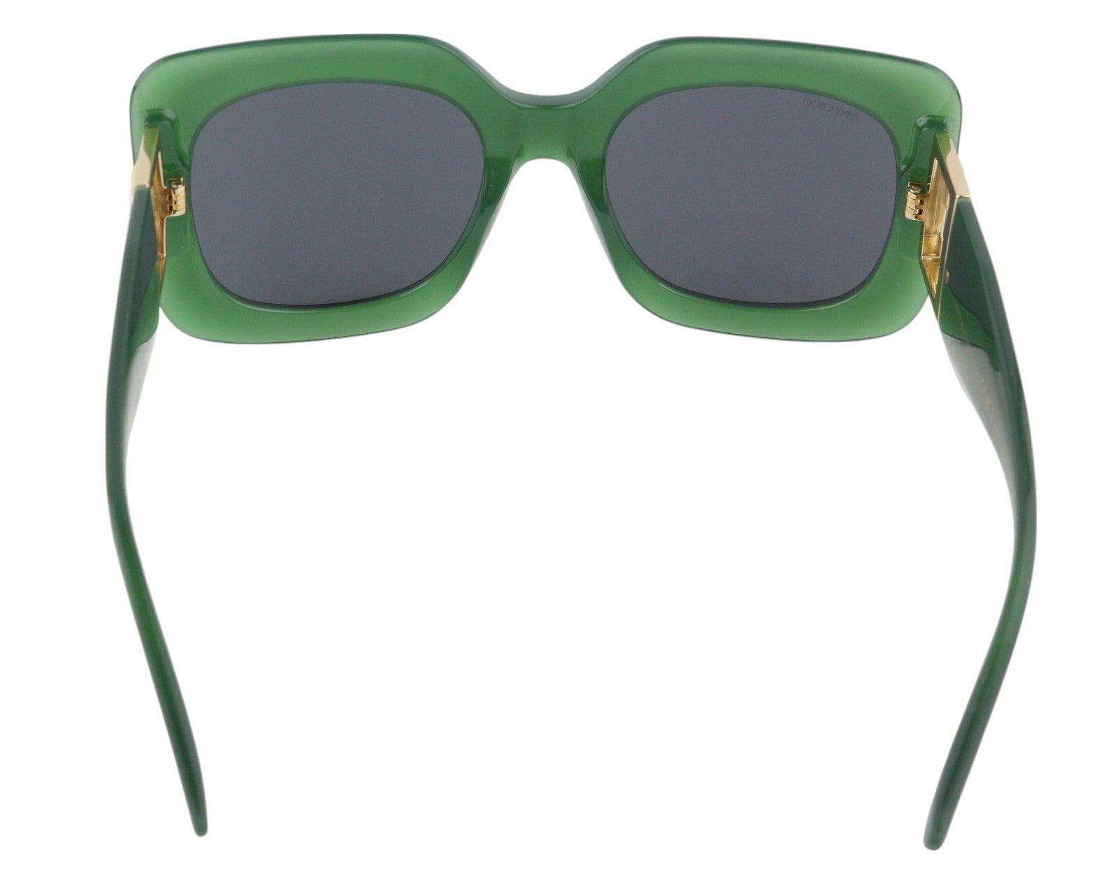 JIMMY CHOO Gaya/S Women Sunglasses OS Green Frame Tinted Square Casual RRP€359