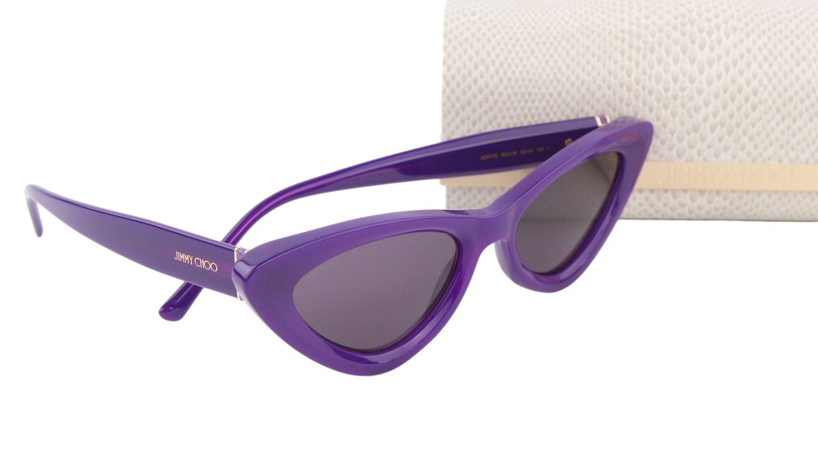JIMMY CHOO Addy/S Women Sunglasses OS Purple Tinted Cat-Eye Casual RRP€315