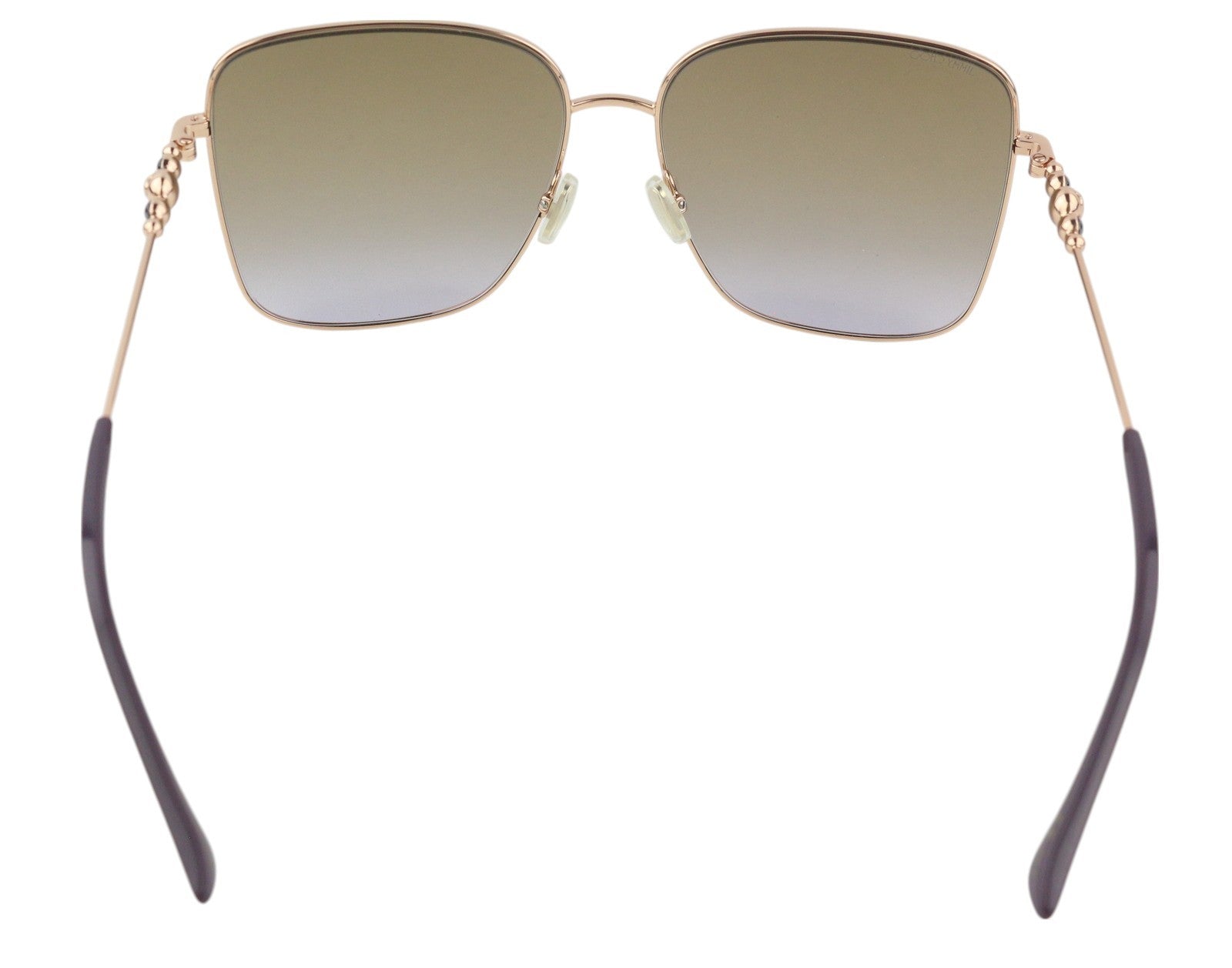 JIMMY CHOO Hester/S Women Sunglasses OS Gold Tone Frame Tinted Square RRP€245