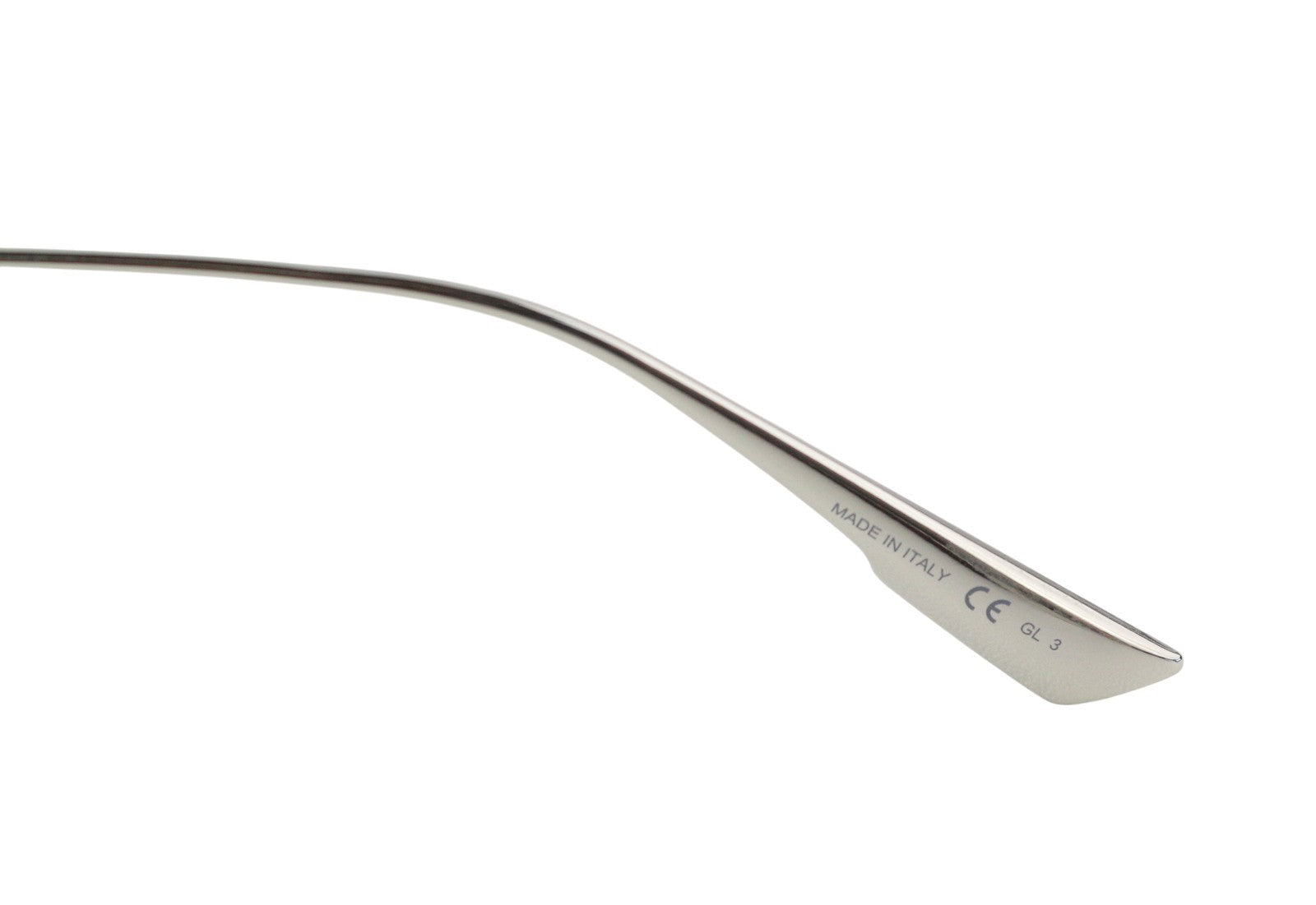 CHRISTIAN DIOR 010SQ Women Sunglasses OS Silver Tone Frame Mirror Lens RRP€268