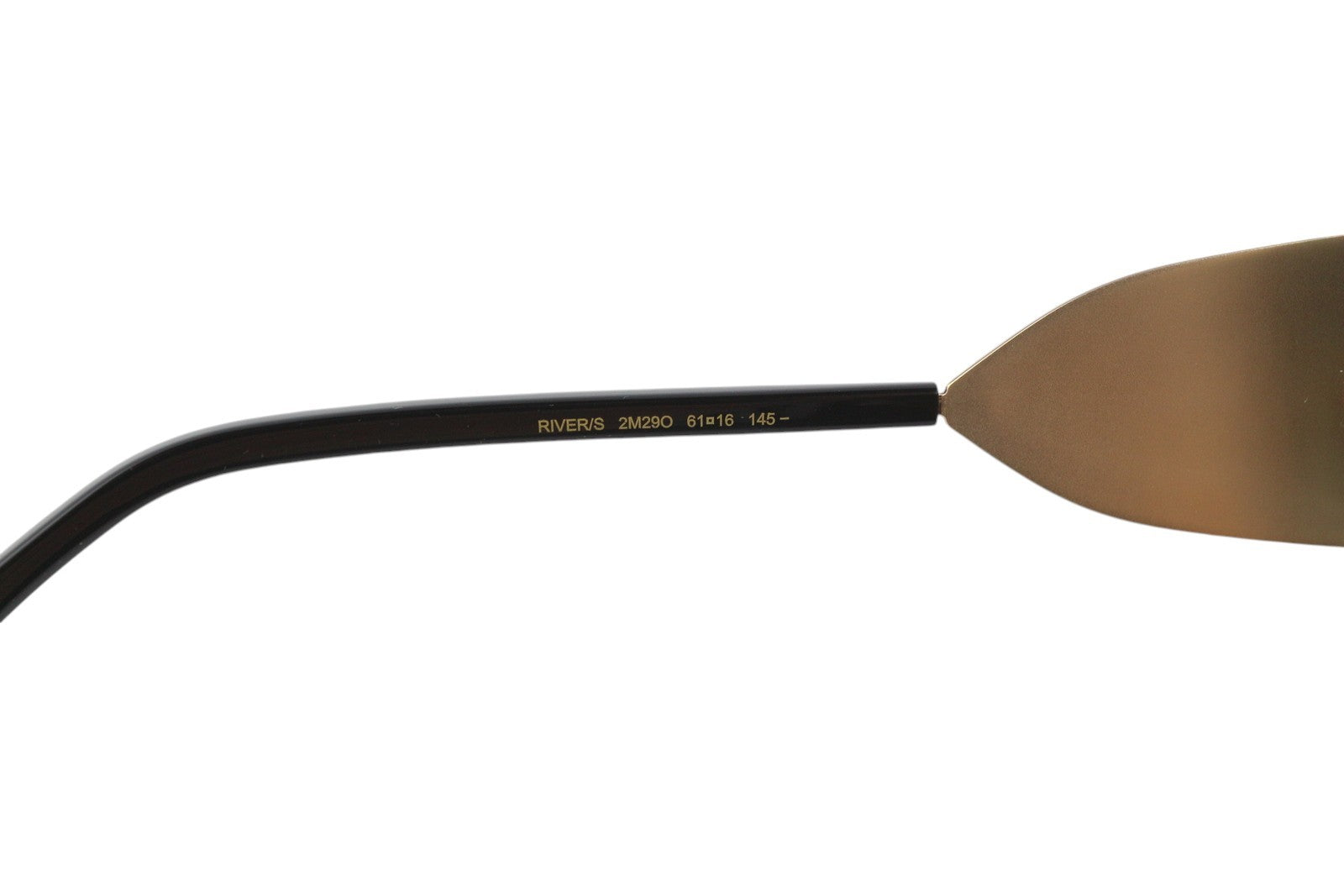 JIMMY CHOO River/S Women Sunglasses OS Gold Tone Shiny Tinted Butterfly RRP€385