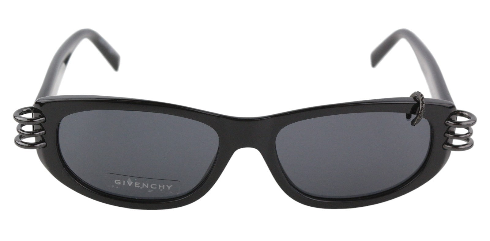 GIVENCHY GV 7176/S Women Sunglasses OS Black Cat-Eye Shape Tinted Casual RRP€255
