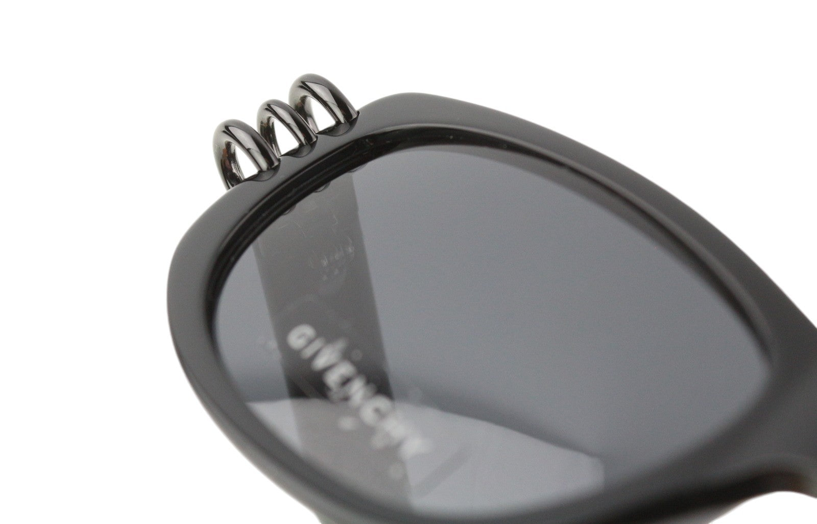 GIVENCHY GV 7176/S Women Sunglasses OS Black Cat-Eye Shape Tinted Casual RRP€255