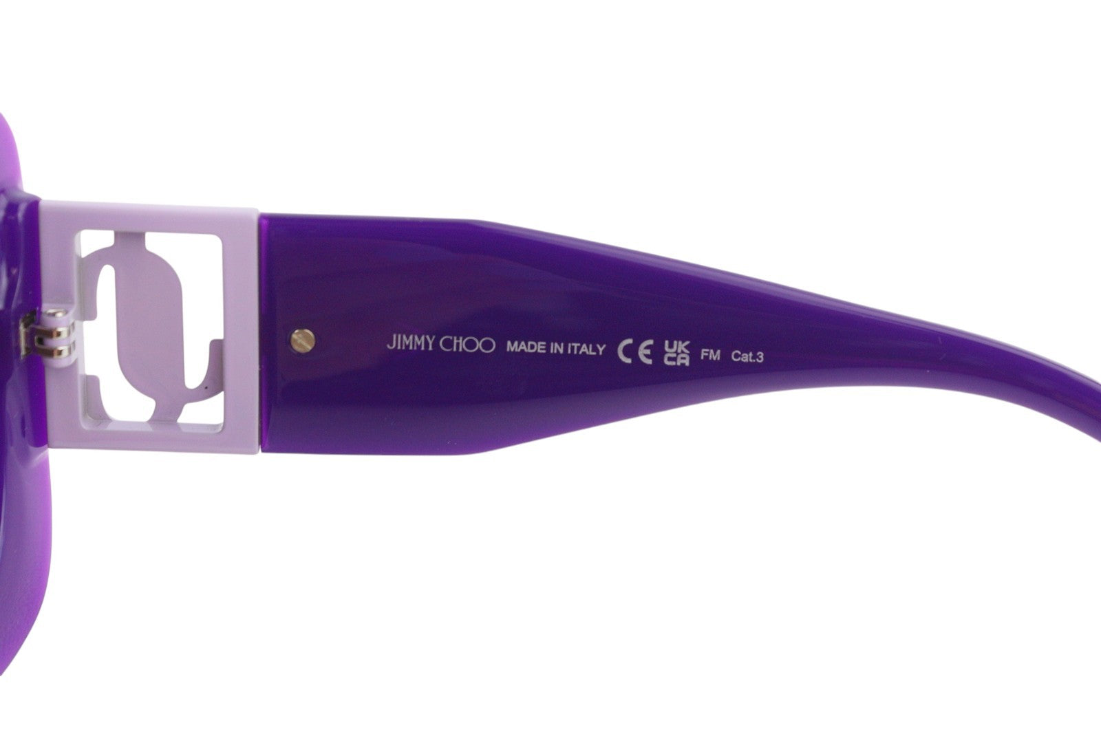 JIMMY CHOO Gaya/S Women Sunglasses OS Purple Frame Tinted Square Casual RRP€359