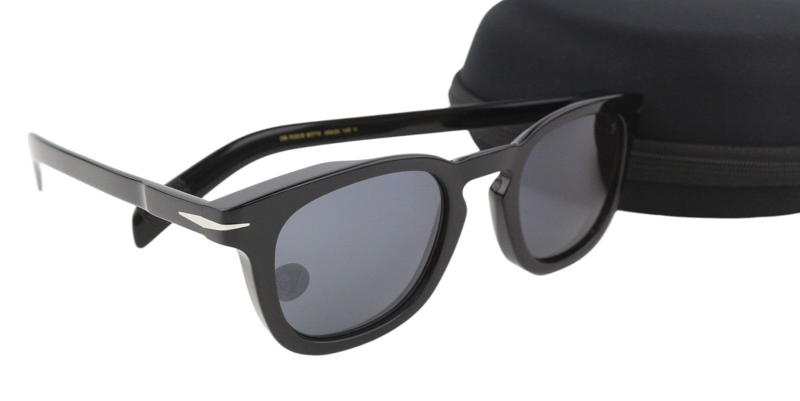 DAVID BECKHAM DB7030/S Men Sunglasses OS Black Tinted Square Casual RRP€215