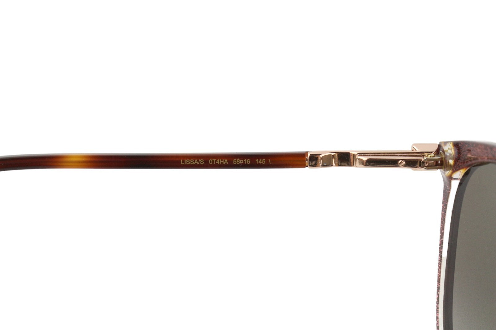 JIMMY CHOO Lissa/S Women Sunglasses OS Brown Animal Print Tinted Cat-Eye RRP€270