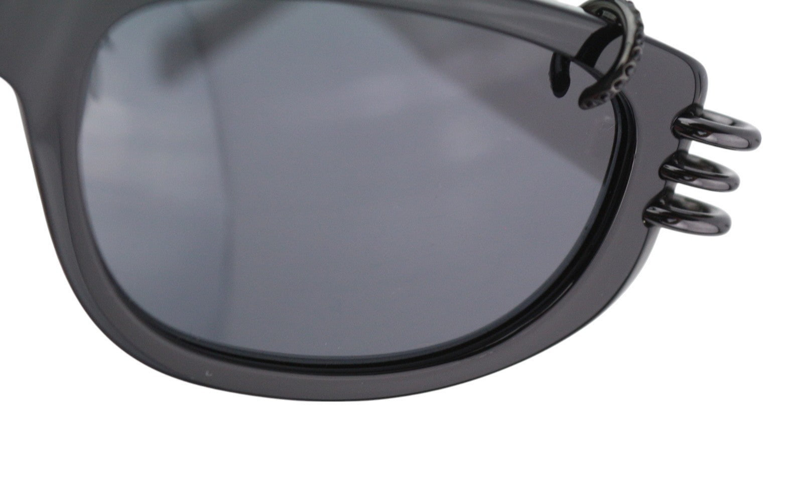 GIVENCHY GV 7176/S Women Sunglasses OS Black Cat-Eye Tinted Casual Logo RRP€255