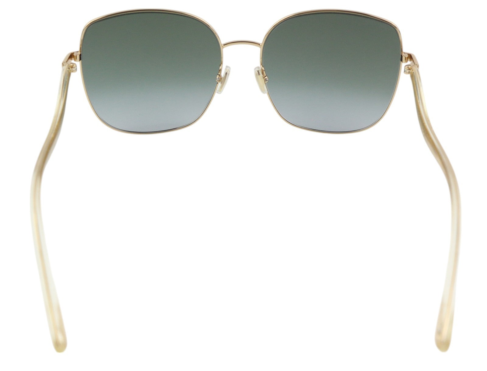 JIMMY CHOO Mamie/S Women Sunglasses OS Gold Tone Frame Tinted Square RRP$319