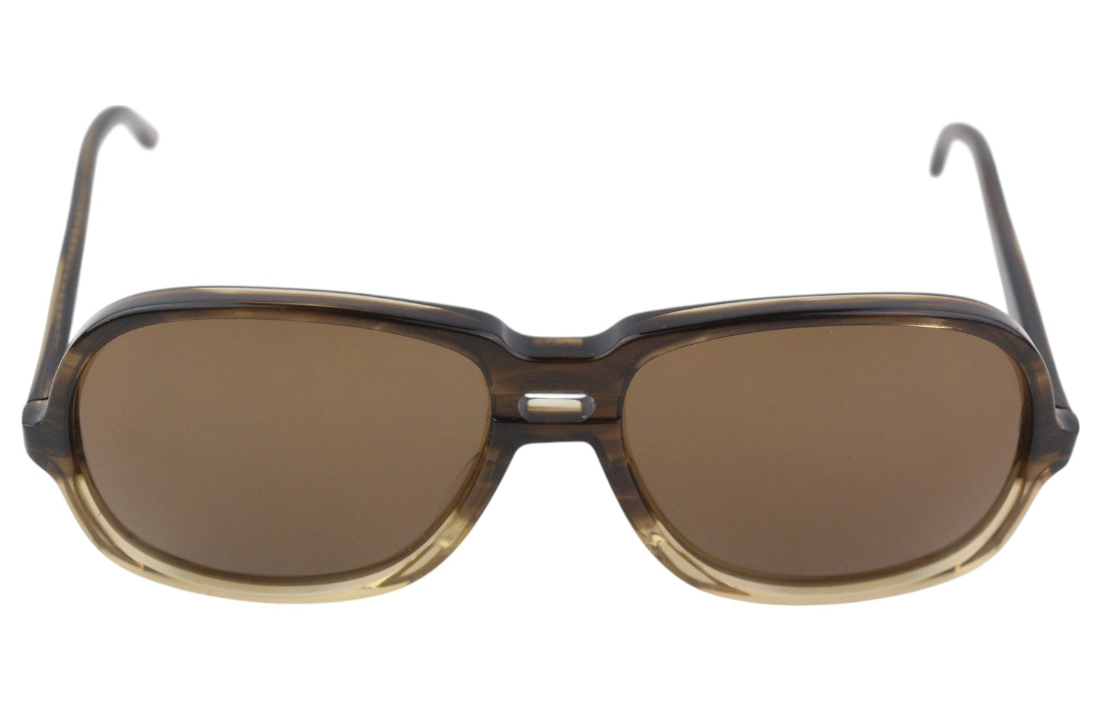 RENOR Women Sunglasses OS Brown Patterned Square Shape Tinted Casual Unisex