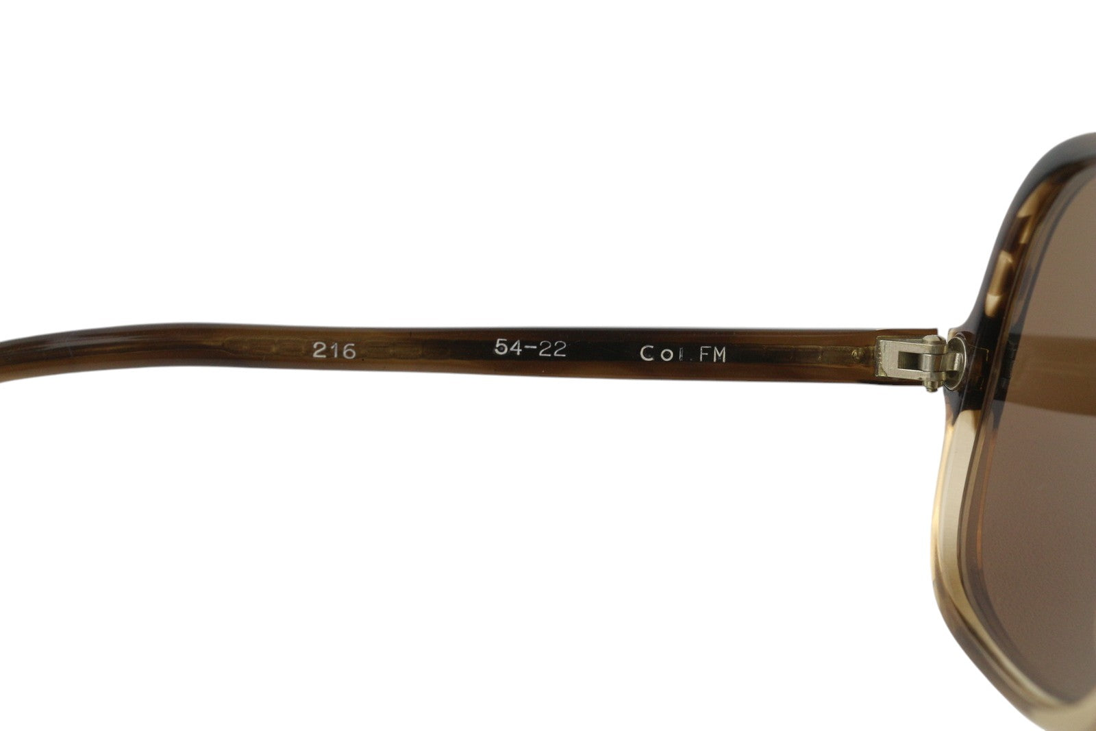 RENOR Women Sunglasses OS Brown Patterned Square Shape Tinted Casual Unisex