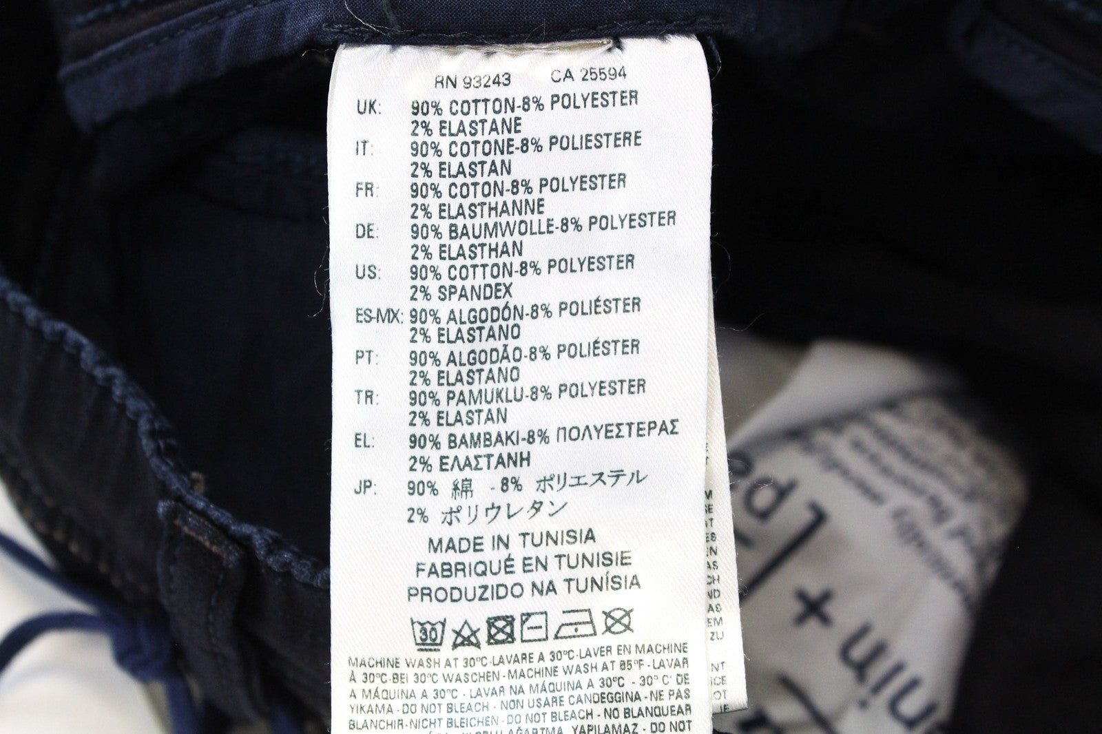 DIESEL Krooley-NE 0686F Boys W26 Jogg Slim Carrot Blue Cotton Sweat Jeans