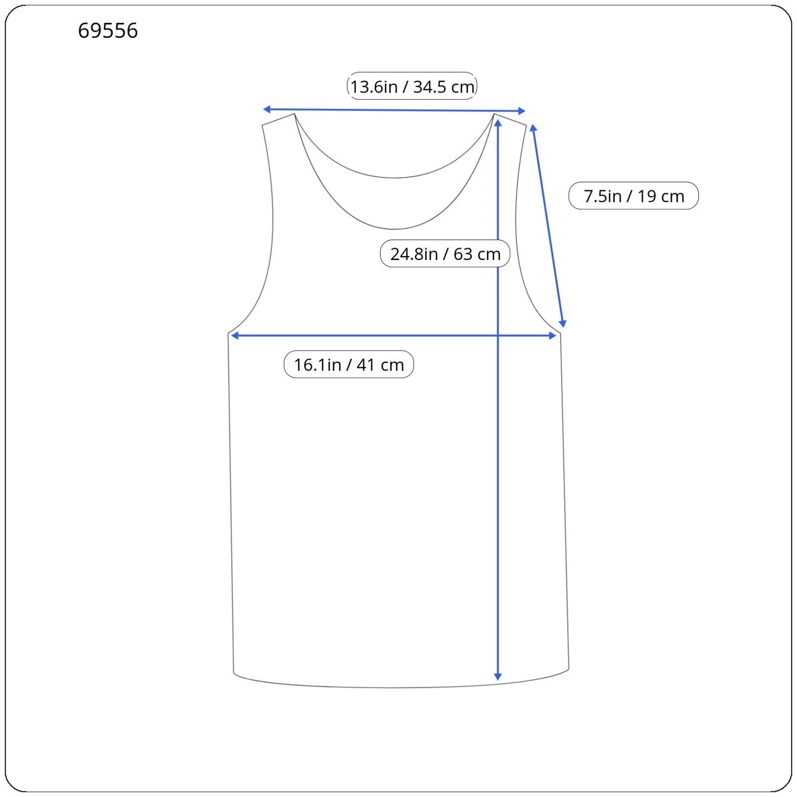 SUISTUDIO Dorian Women's EU34R Sleeveless Formal Striped Blue Cotton Shirt