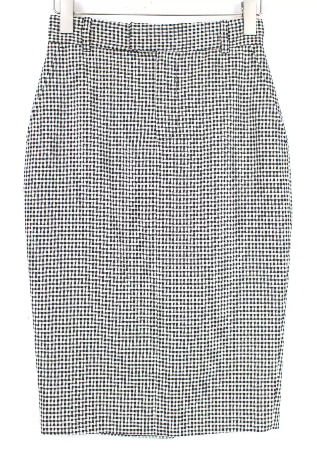SUISTUDIO Edan Women's Skirt EU34 Houndstooth Pattern Formal Black White
