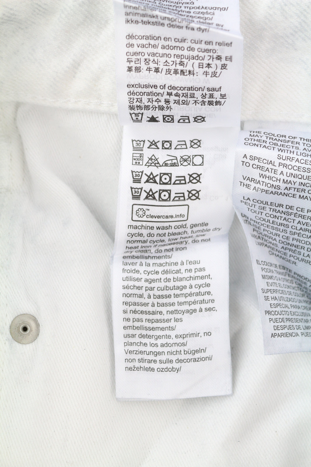 CALVIN KLEIN 90's Straight Men Jeans W30 Grey Washed Coated Zip Fly RRP€169