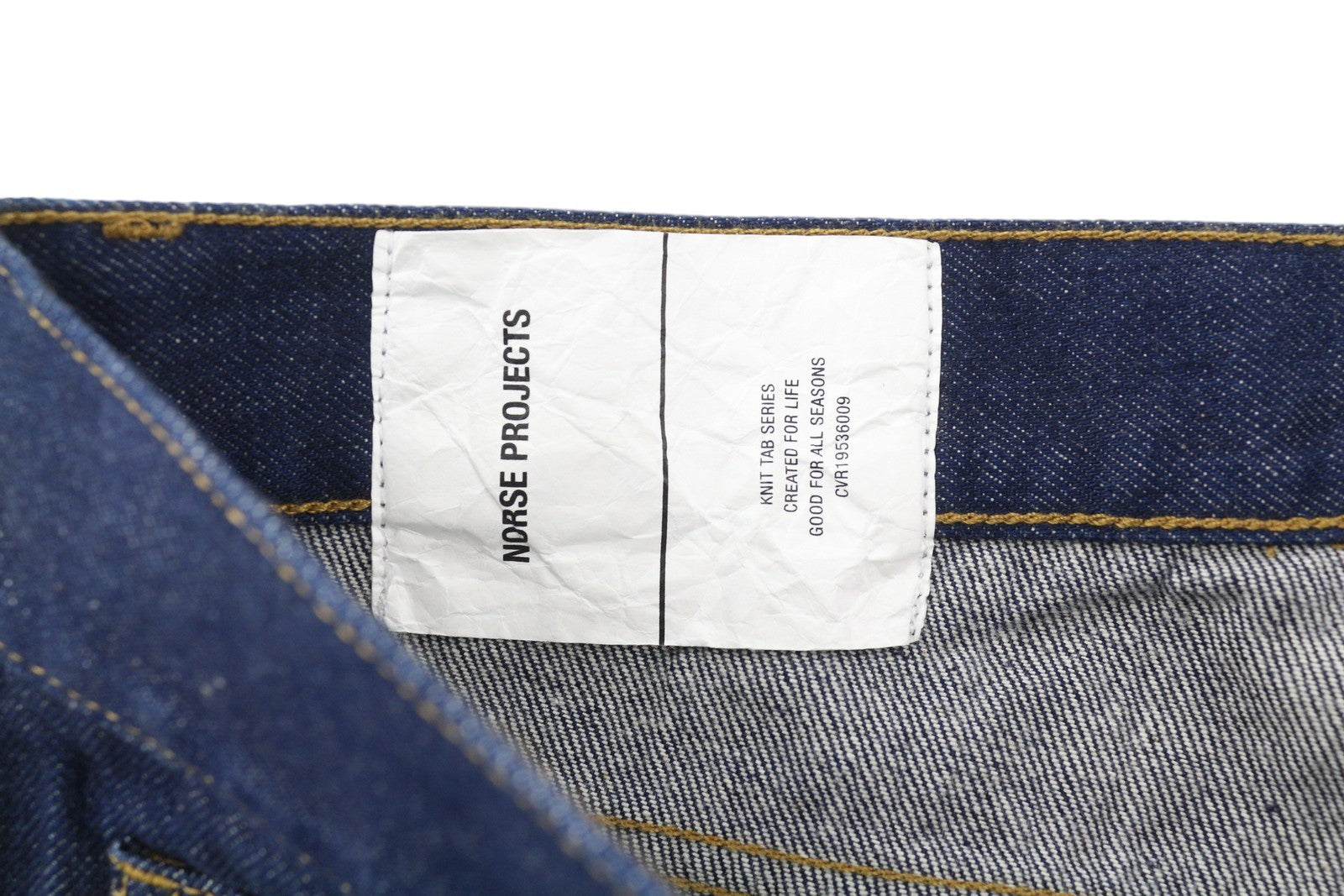 NORSE PROJECTS Men Shorts W31 Dark Blue Denim Slim Fit Zip Fly Pockets Casual