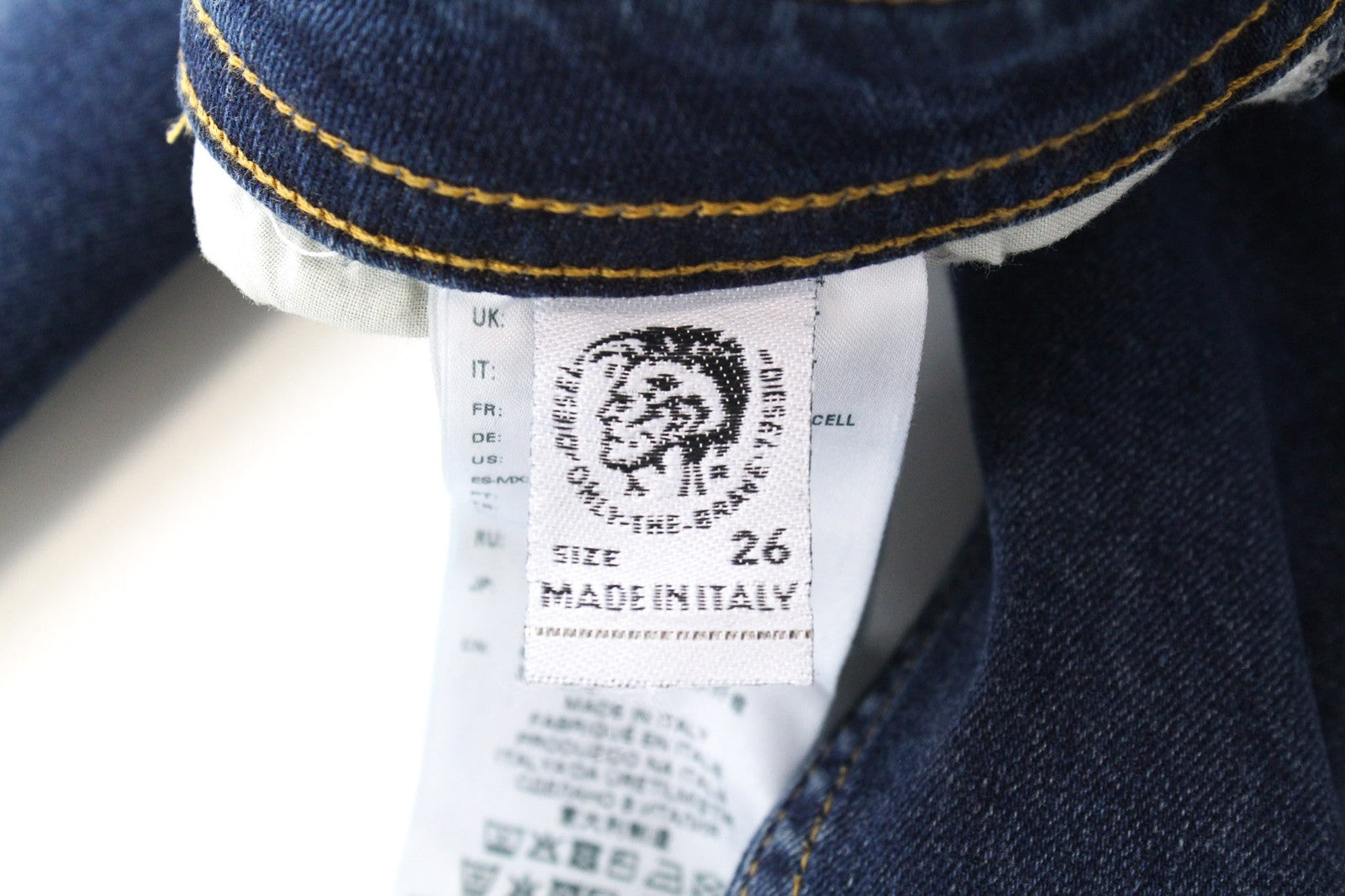 DIESEL Thommer 083AD Men's W26/L32 Slim Skinny Stretch Denim Blue Boys Jeans