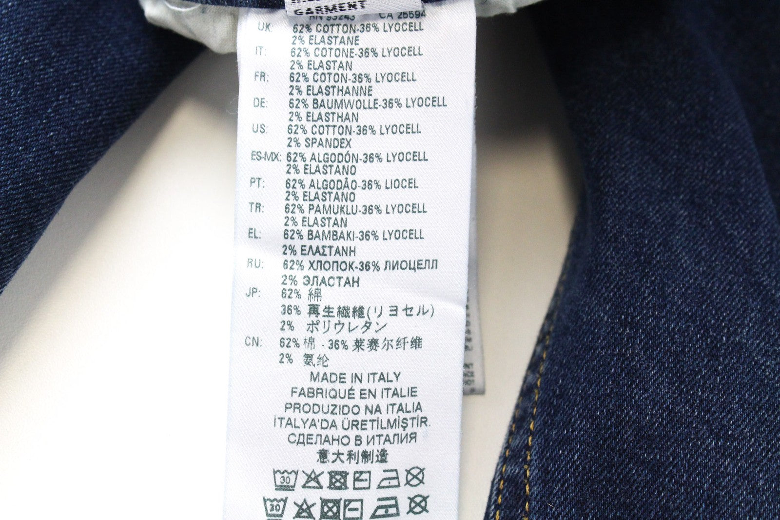 DIESEL Thommer 083AD Men's W26/L32 Slim Skinny Stretch Denim Blue Boys Jeans