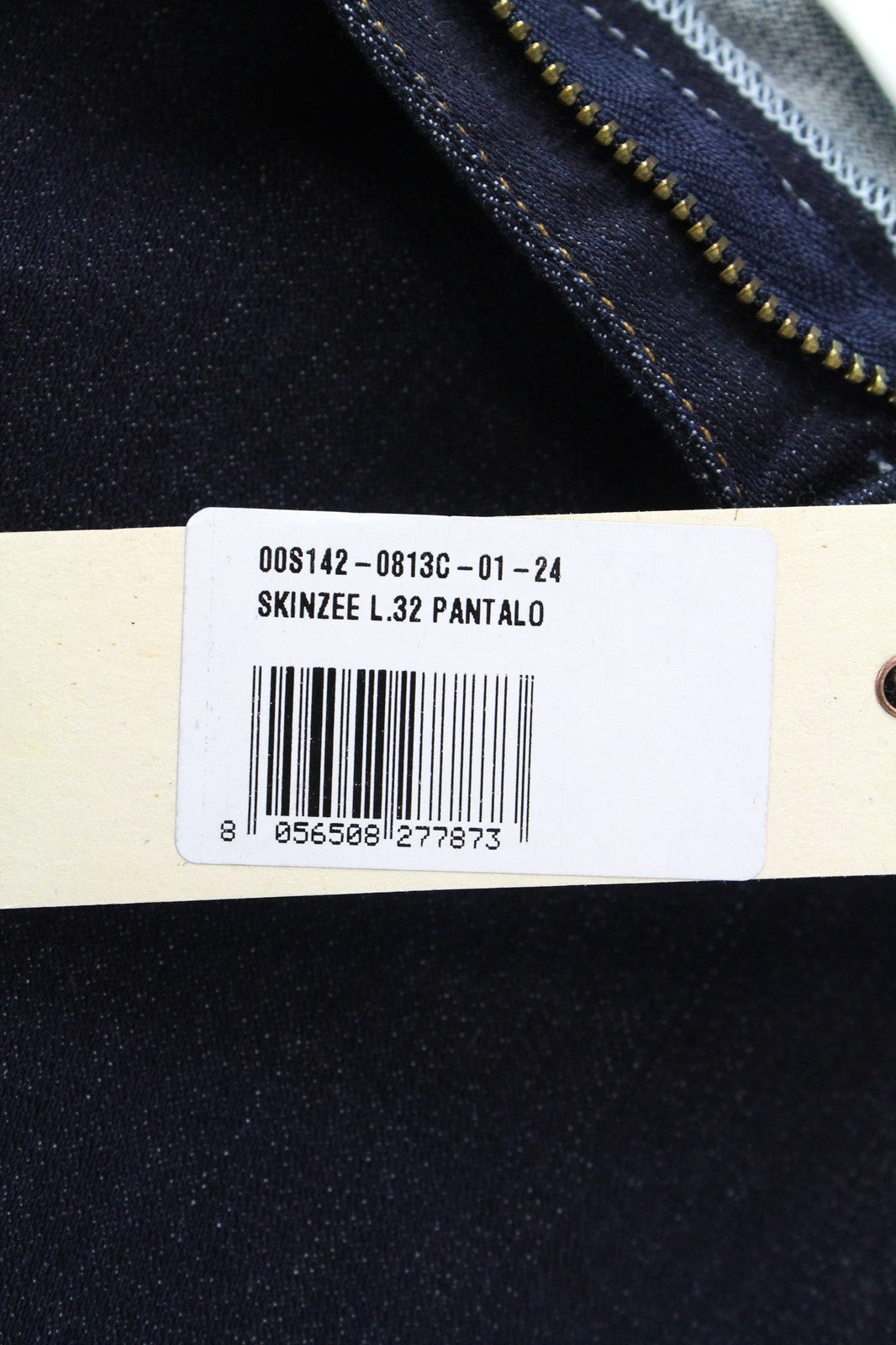 DIESEL Skinzee 0813C Women's W24/L32 Stretchy Super Slim Blue Jeans Girls