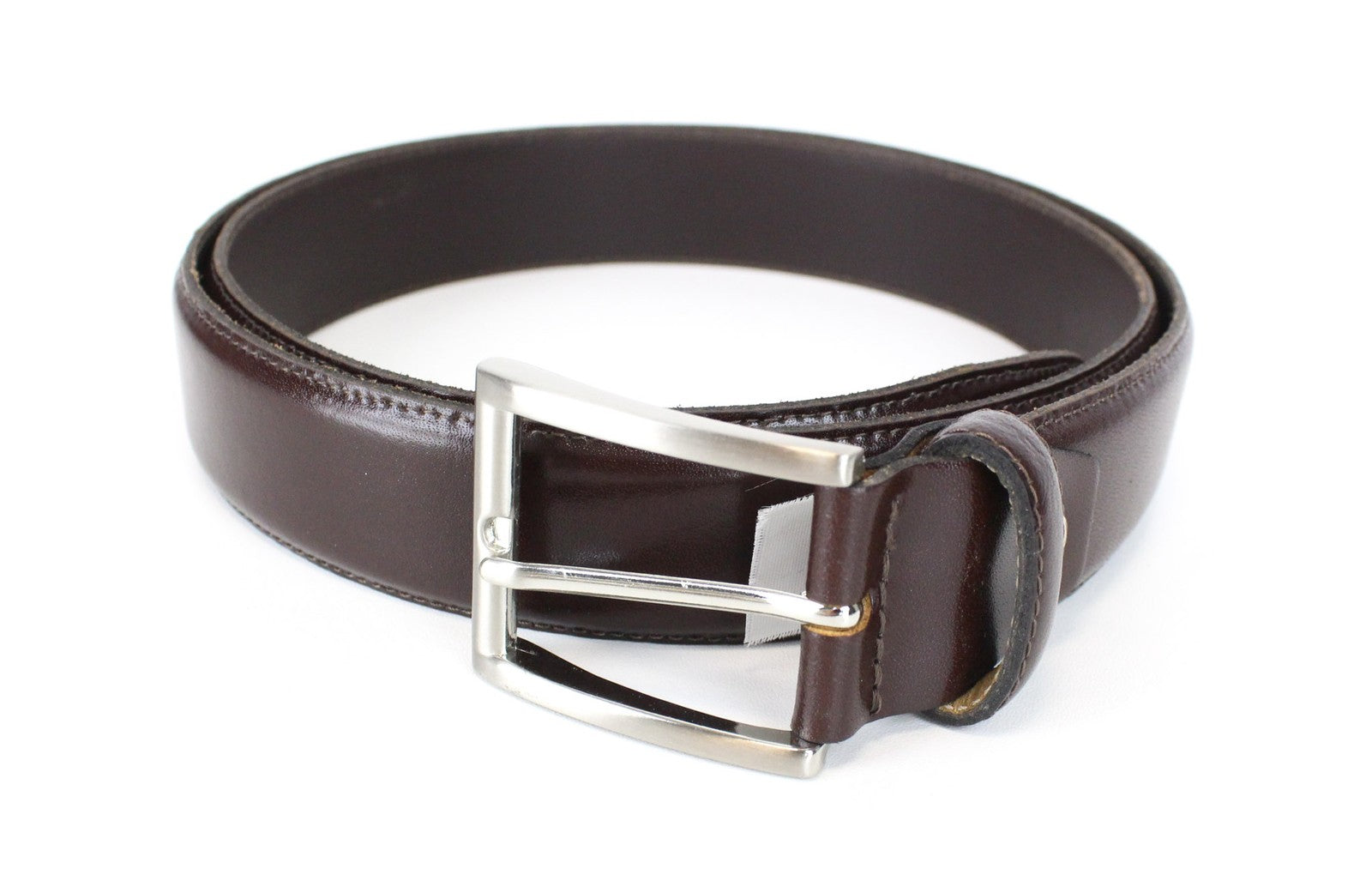 SUITSUPPLY Men's Brown Leather Belt 105 cm Smart-Casual Everyday Style