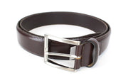 SUITSUPPLY Men's Brown Leather Belt 105 cm Smart-Casual Everyday Style