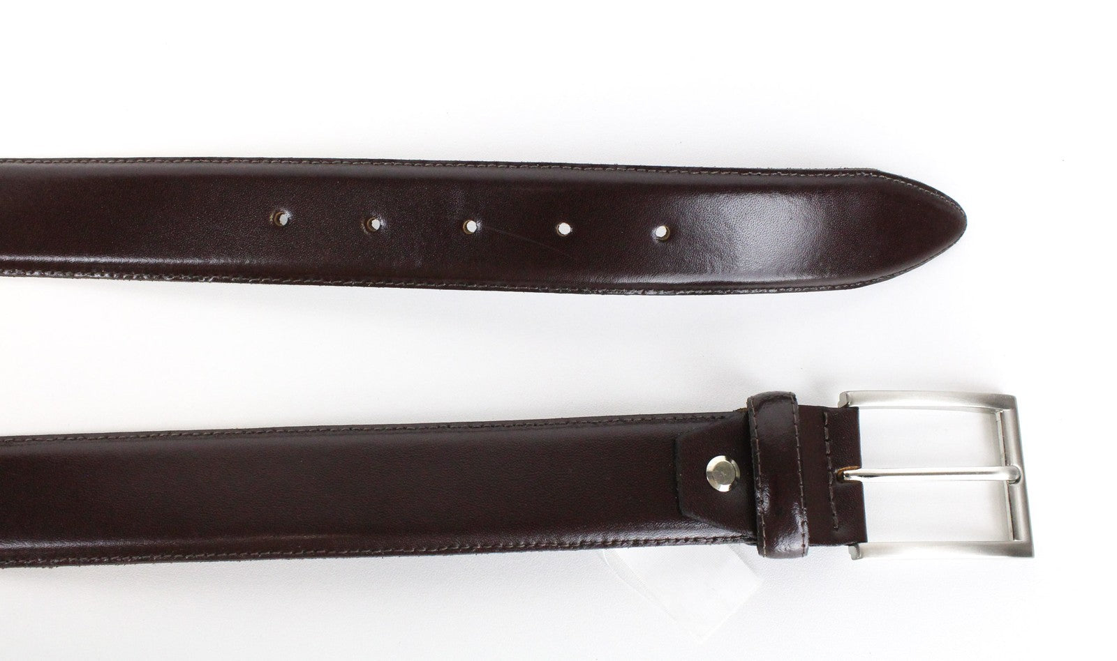 SUITSUPPLY Men's Brown Leather Belt 105 cm Smart-Casual Everyday Style