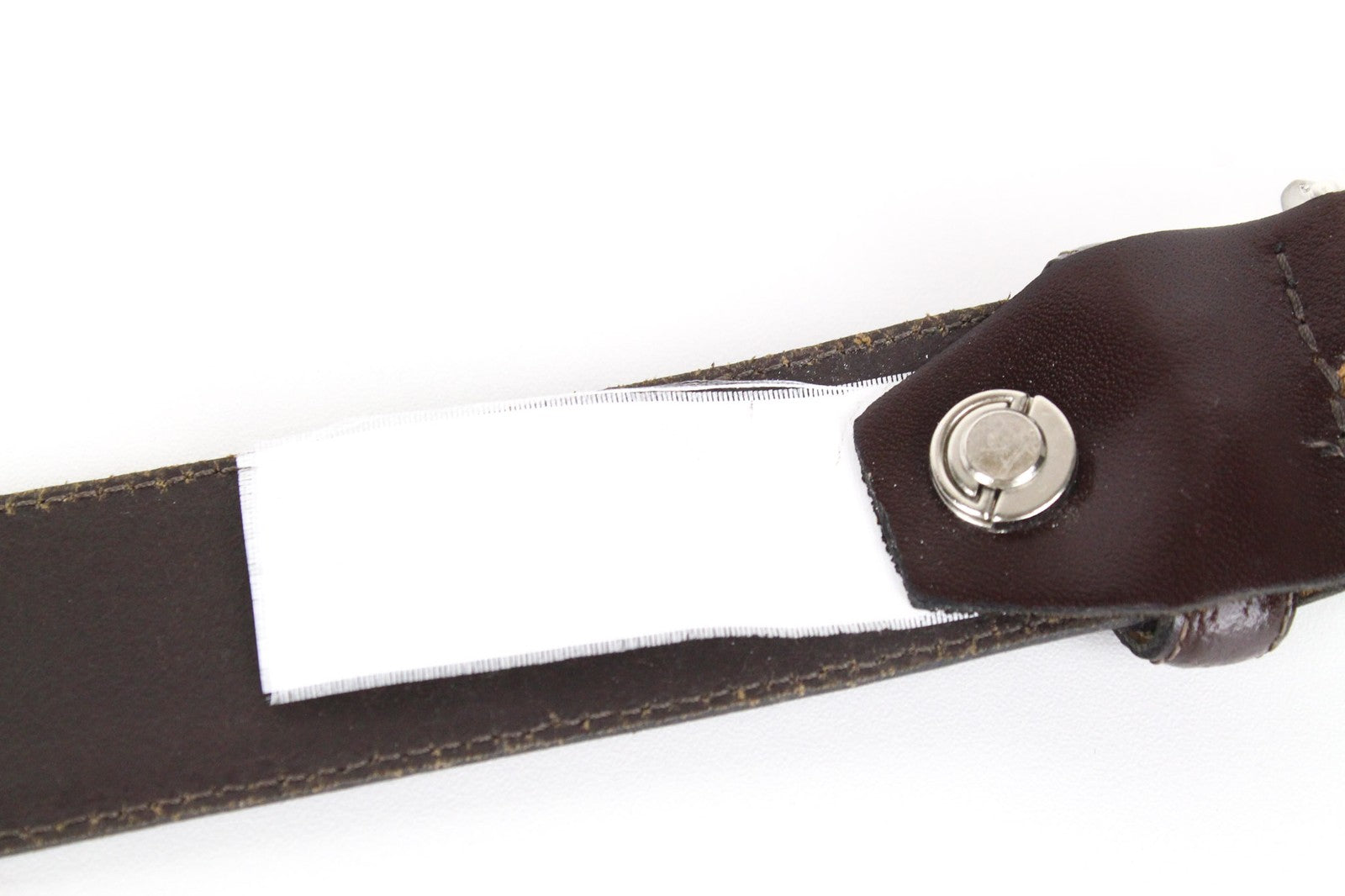 SUITSUPPLY Men's Brown Leather Belt 105 cm Smart-Casual Everyday Style