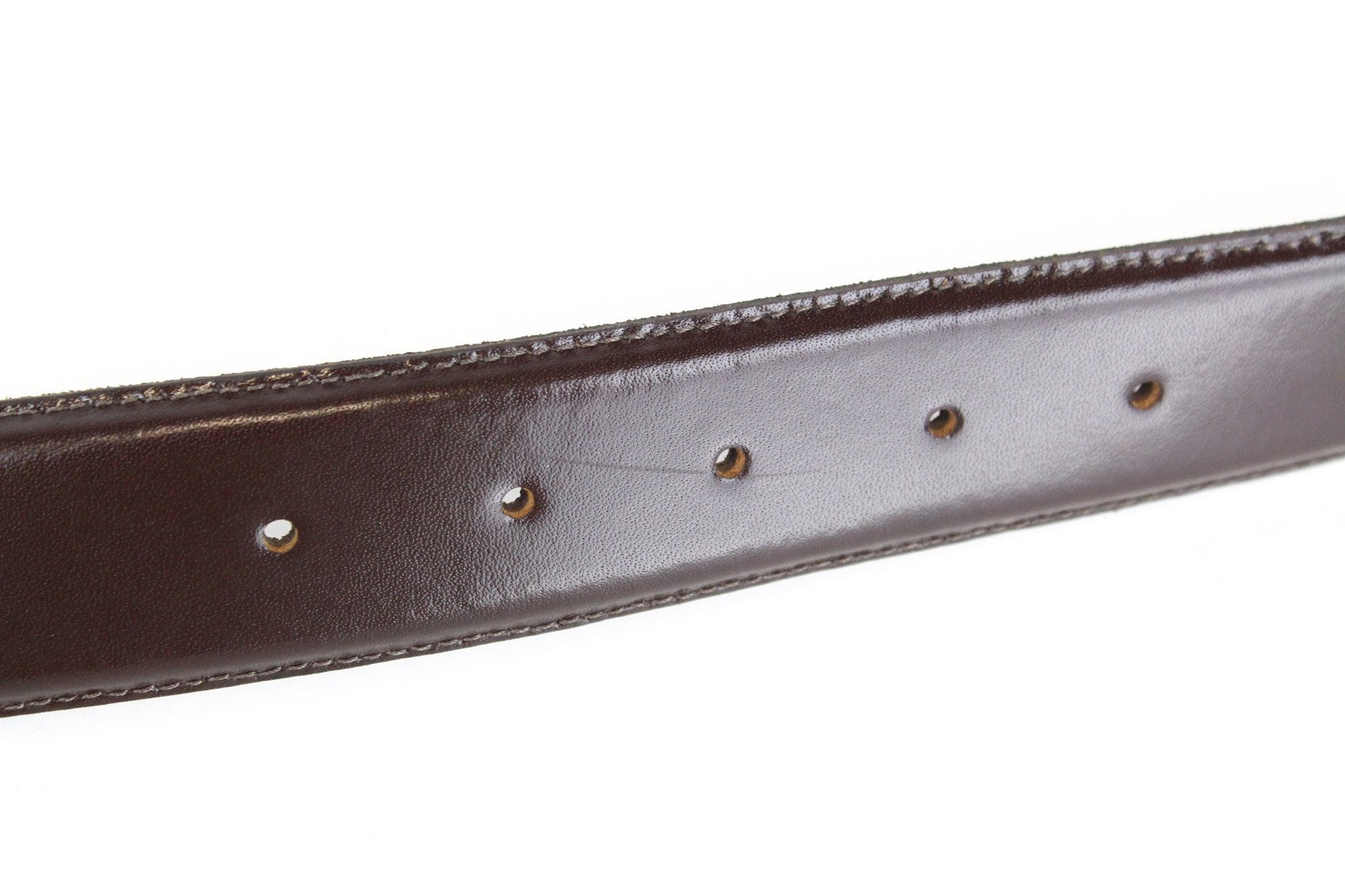 SUITSUPPLY Men's Brown Leather Belt 105 cm Smart-Casual Everyday Style