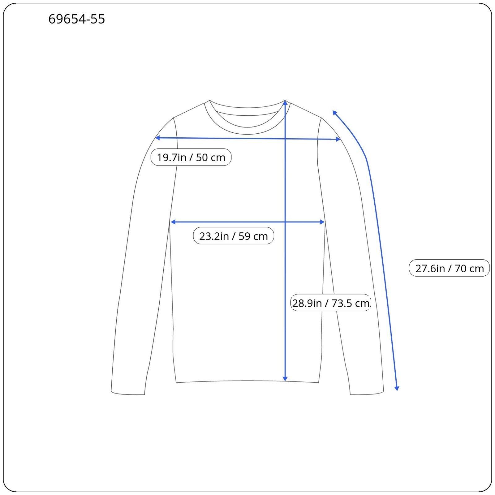 DIESEL S-Joe Men's Sweatshirt M Blue Cotton Logo Long Sleeve Crewneck Top