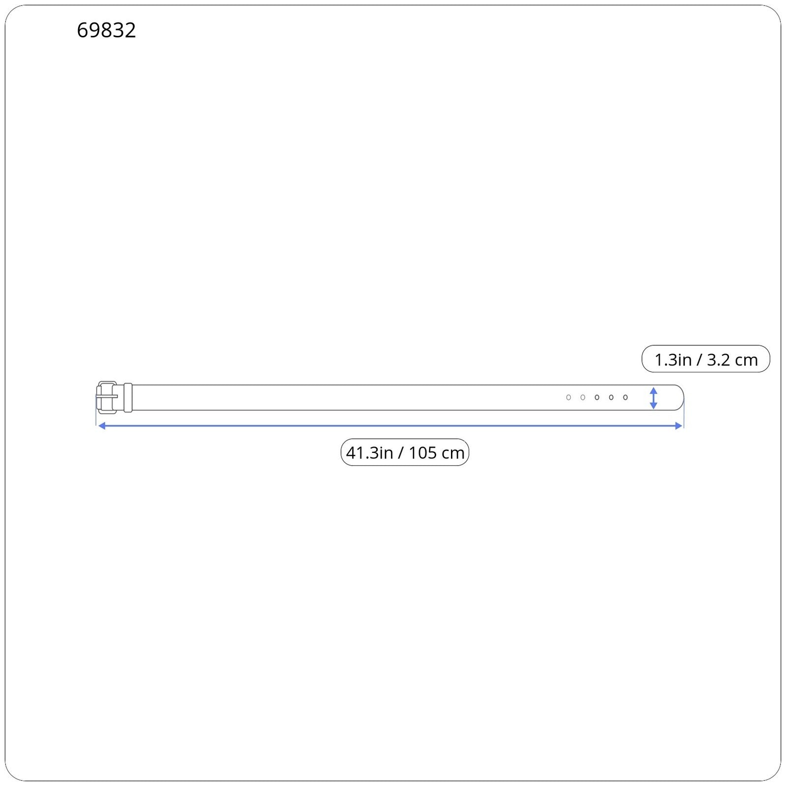 SUITSUPPLY Men's Belt 95cm/38in Brown Dress Thin Suede Framed Buckle Leather