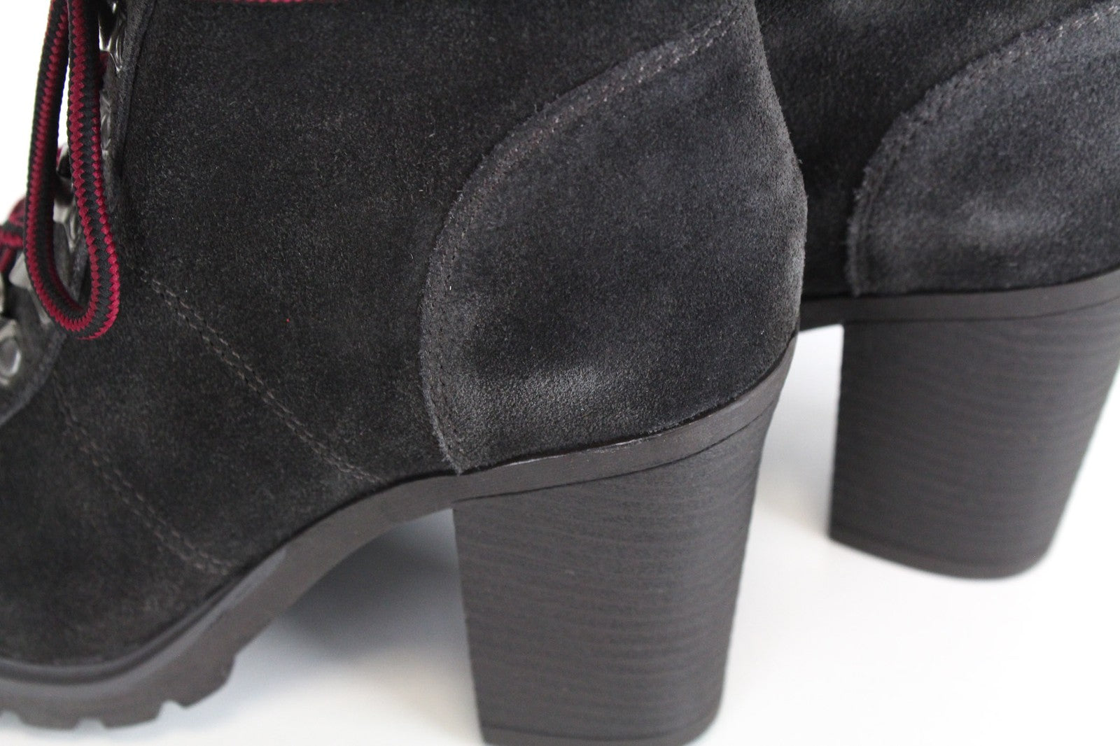 REPLAY Women's Footwear EU36/UK3.5 Brown Suede Lace-Up Ankle High-Heel