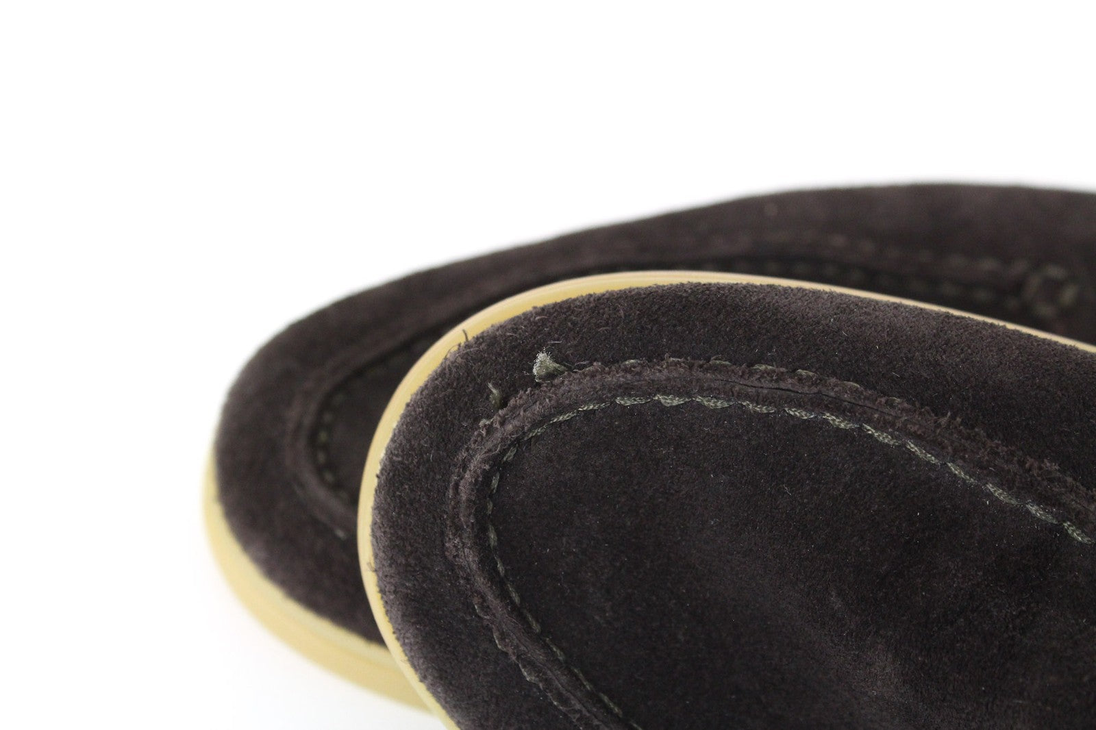 SUITSUPPLY Men's Everyday Footwear EU42/UK8 Brown Suede Leather Chukka High-Top