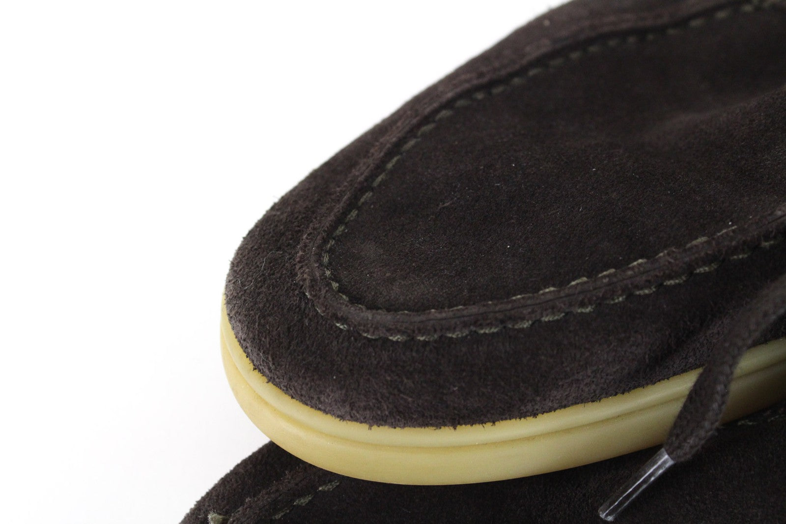 SUITSUPPLY Men's Everyday Footwear EU42/UK8 Brown Suede Leather Chukka High-Top