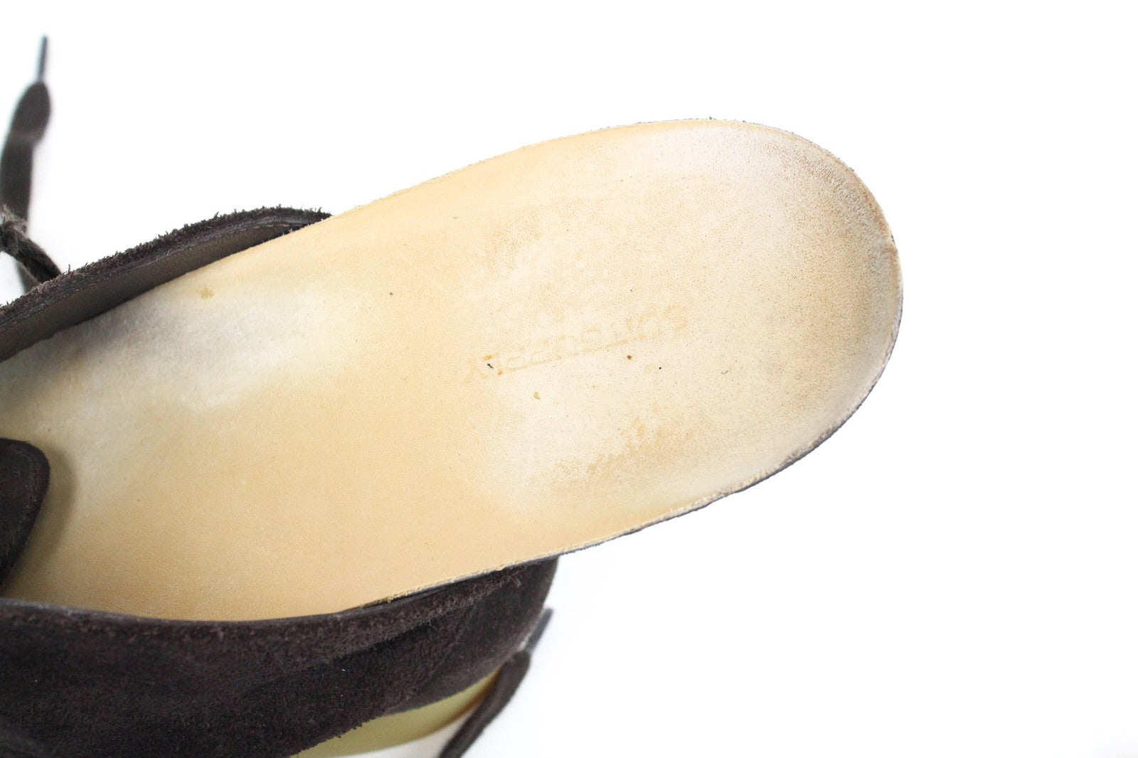 SUITSUPPLY Men's Everyday Footwear EU42/UK8 Brown Suede Leather Chukka High-Top