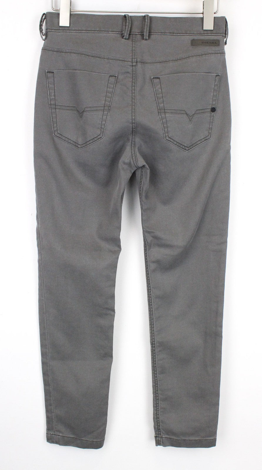 DIESEL Slim-Chino-M-NE 0685E Men's Pants W28 Grey Jogg Slim Sweat Tapered