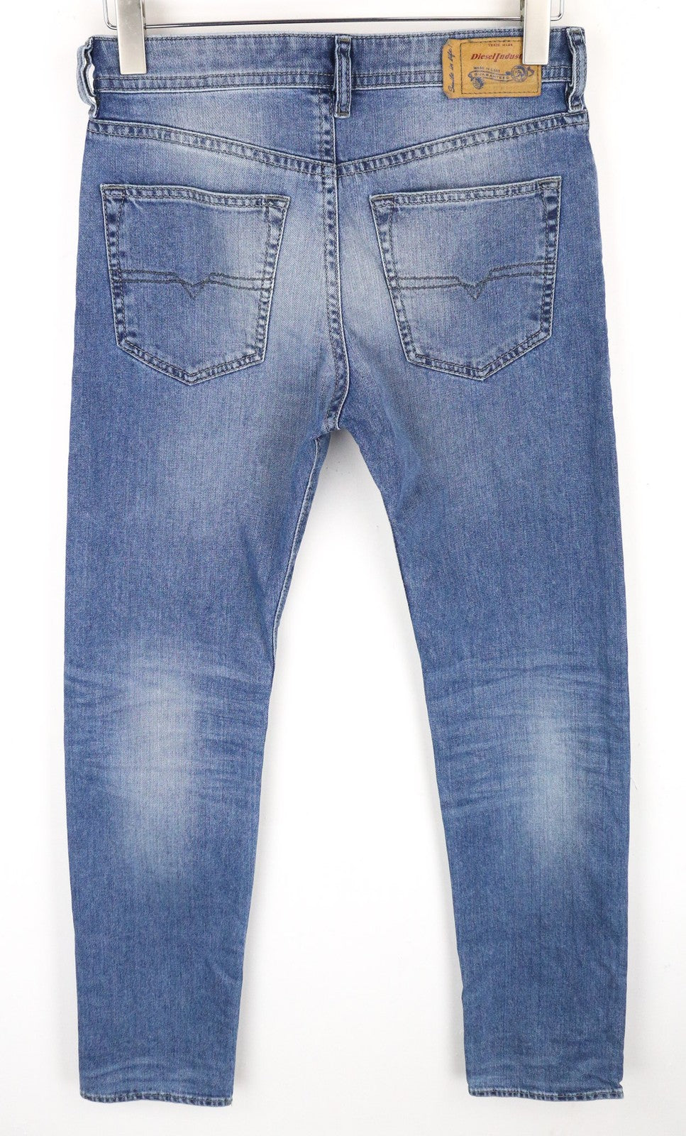 DIESEL Buster 0842H Men's Tapered Stretch Jeans Blue W28 L32 Slim Fit