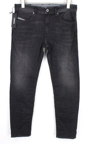 DIESEL Thommer 0687J Men's Slim Skinny Jeans W32 L30 Stretch Dark Grey