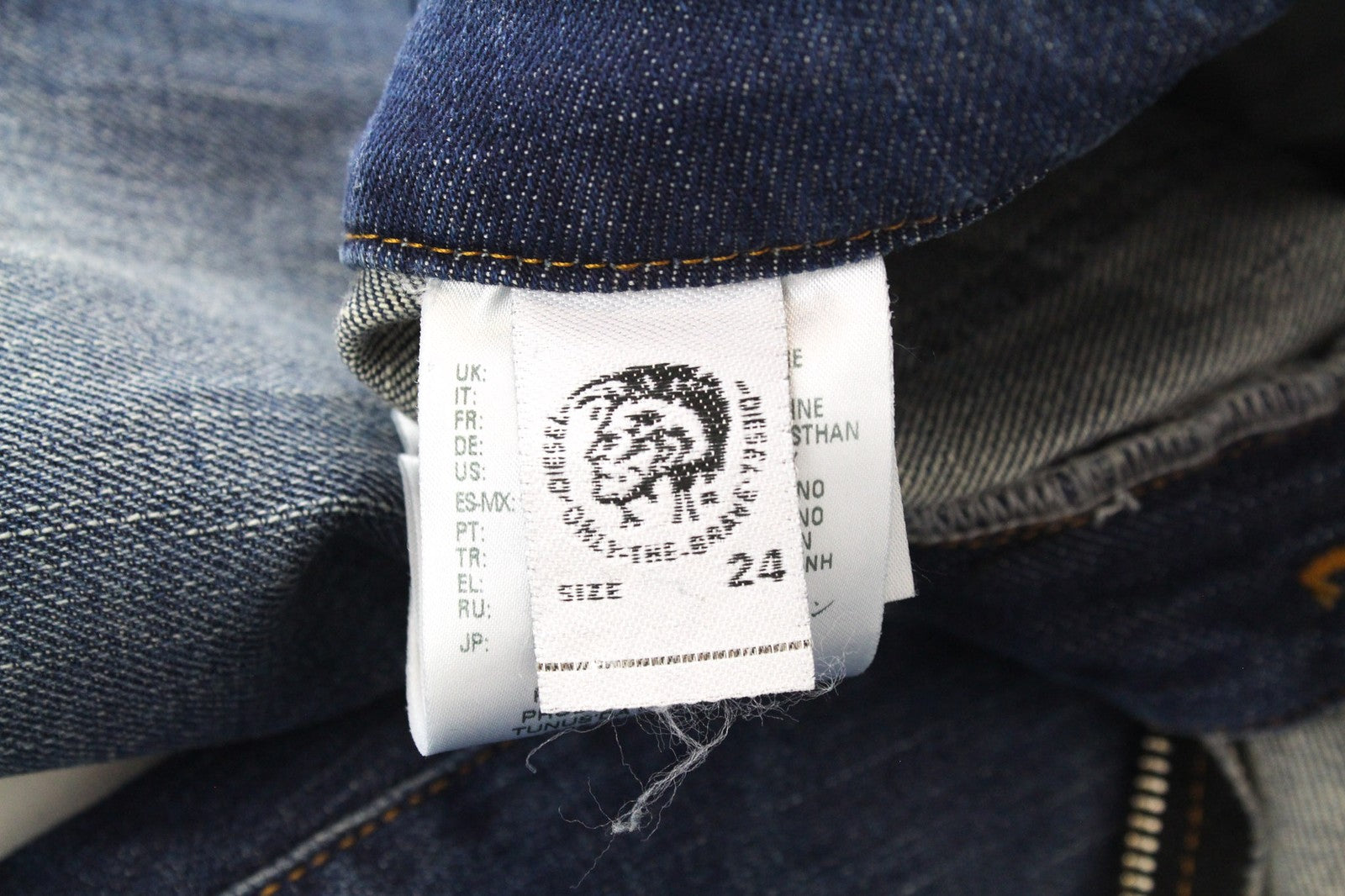 DIESEL D-Earlie 089AR Women's Slim High Waist Stretch Blue Jeans W24 L32