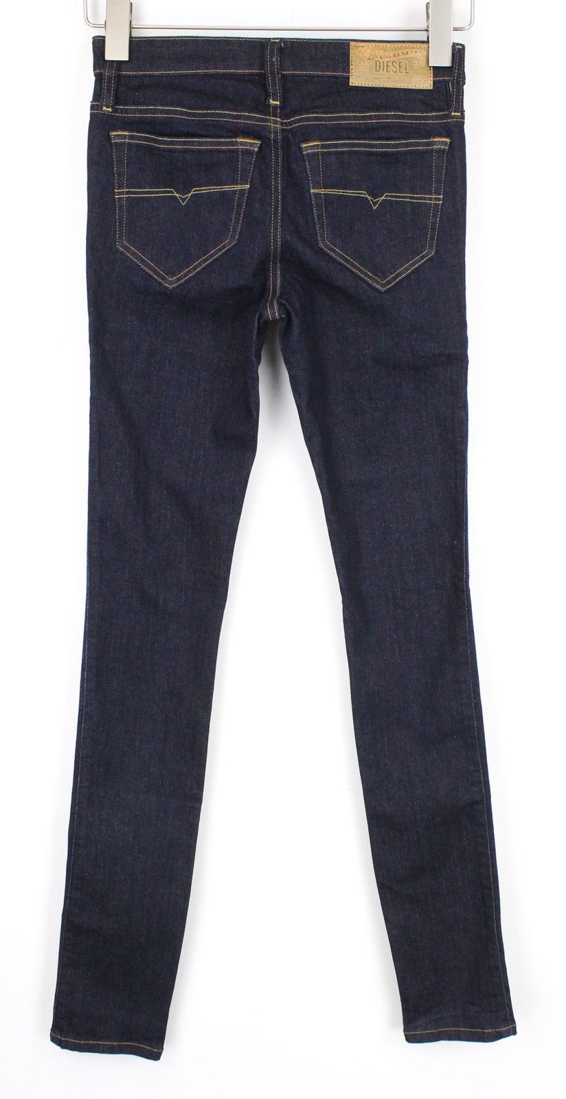 DIESEL Skinzee 0813C Women's Super Skinny Blue Cotton Jeans W25 L32