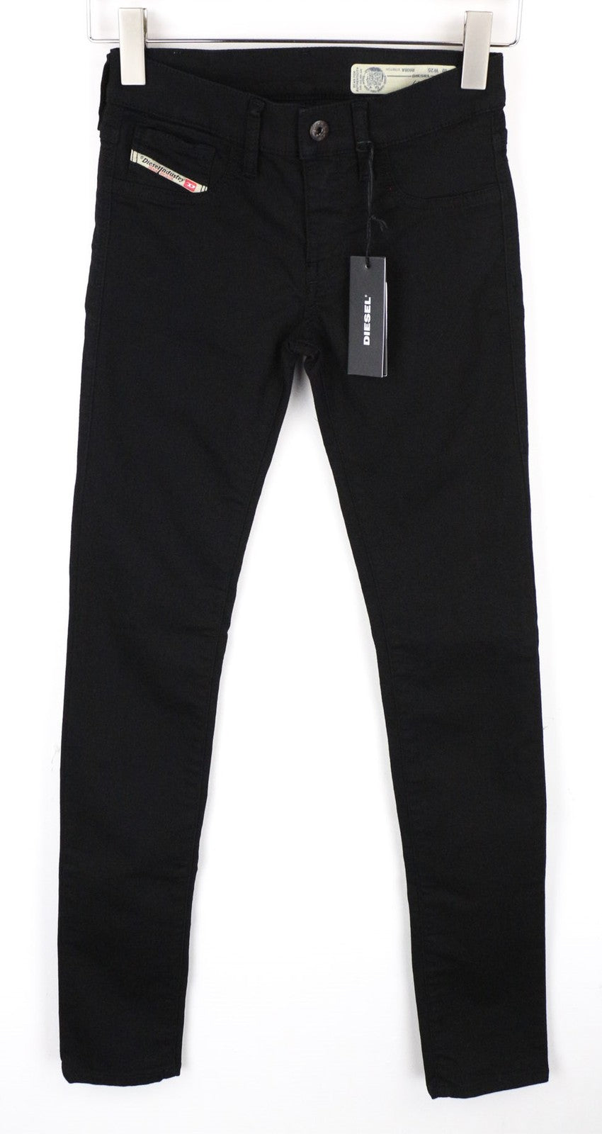 DIESEL Livier R608A Women's Jegging Black Low Waist Stretch Fit W25