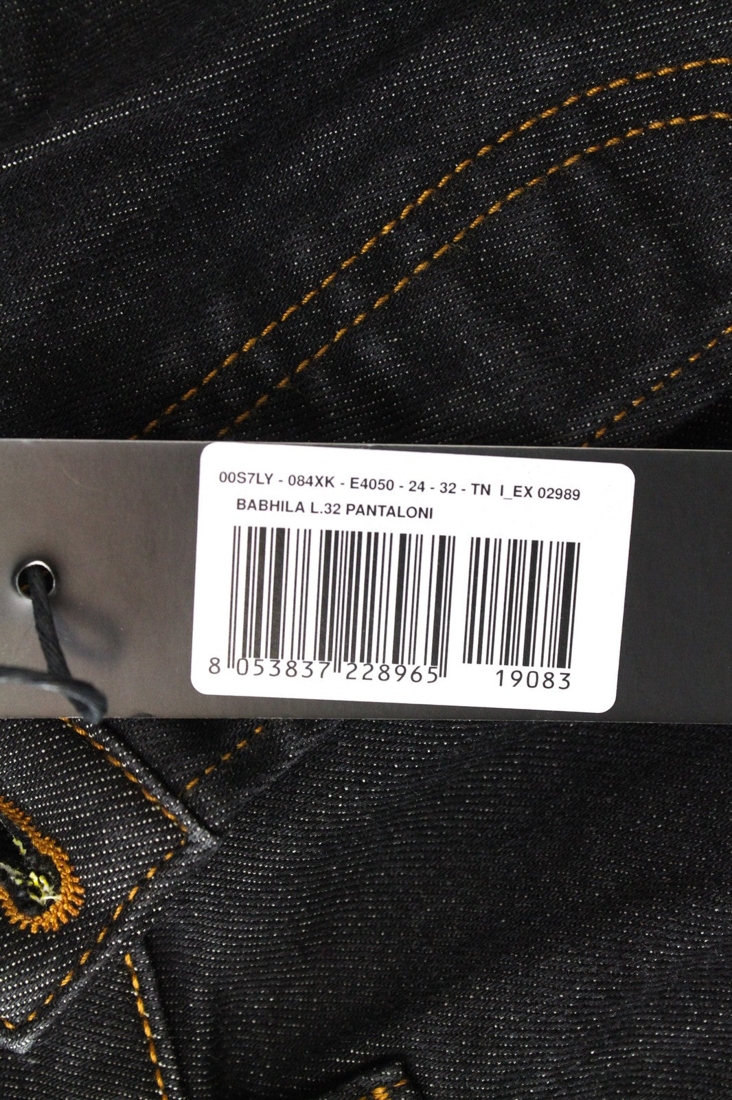 DIESEL Babhila 084XK Women's Blue Slim Stretch Cotton Jeans W24 L32