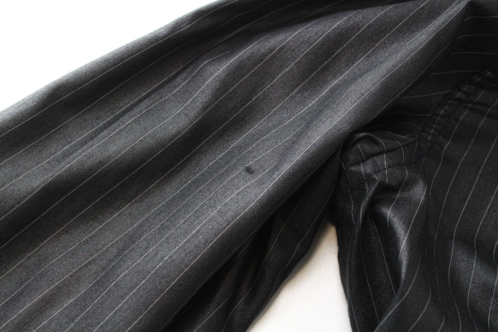 RICHMOND Men's Button-Up Shirt 46 Dark Grey Long Sleeve Cotton Blend