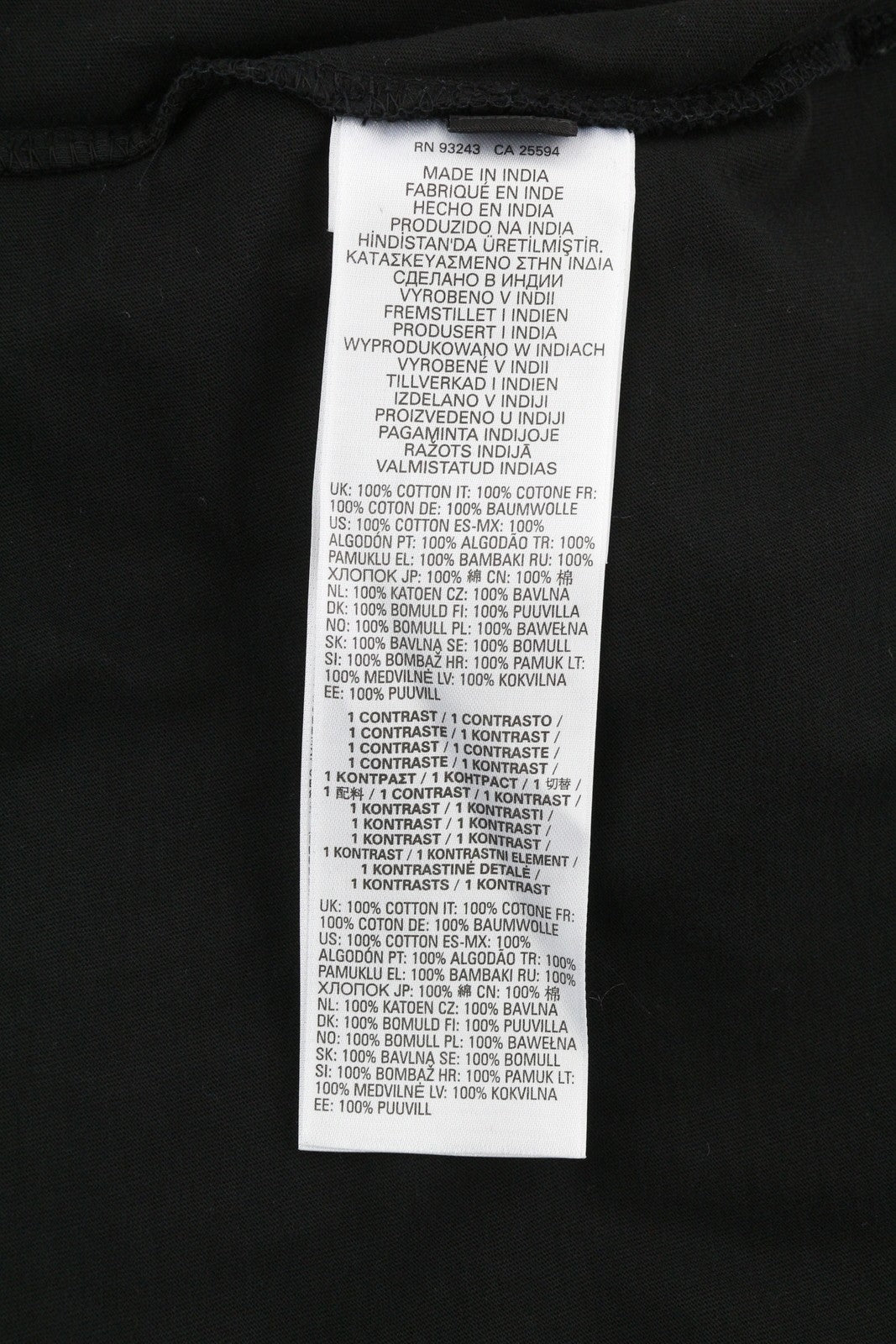 DIESEL T-Shula Men T-Shirt 2XL Black Long Sleeved Crew Collar Tricot Stretch