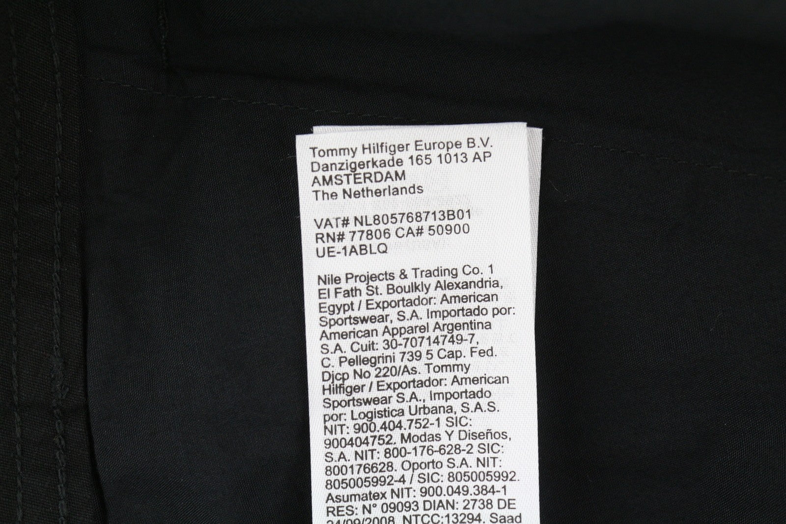 TOMMY HILFIGER Aiden Baggy Cargo Men Trousers W31/L32 Black Regular RRP€149